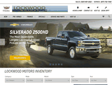 Tablet Screenshot of lockwoodgm.com